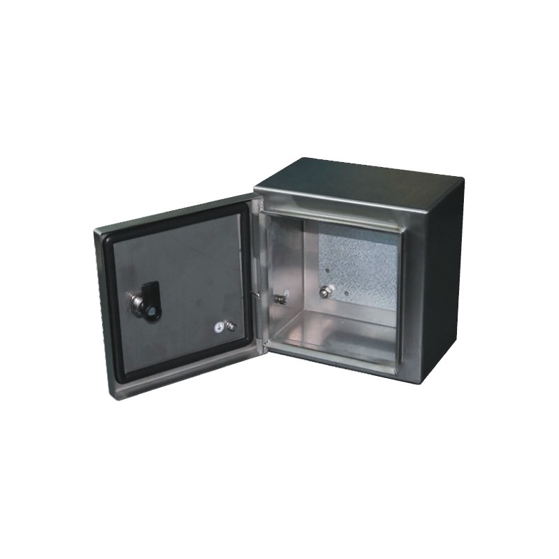 1 pcs - RS PRO 304 Stainless Steel Wall Box, IP66, 400 mm x 300 mm x 200mm