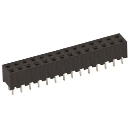 5 pcs - Hirose A3C Series Straight Through Hole Mount PCB Socket, 28-Contact, 2-Row, 2mm Pitch, Solder Termination