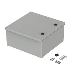 1 pcs - Bopla Polysafe Series Fibreglass Reinforced Polyester Wall Box, IP66, 400 mm x 400 mm x 200mm