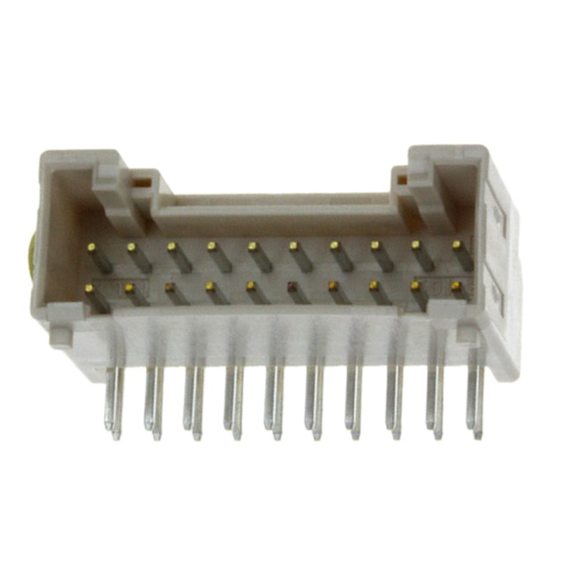 5 pcs - JST PUD Series Right Angle Through Hole PCB Header, 20 Contact(s), 2.0mm Pitch, 2 Row(s), Shrouded