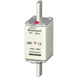 1 pcs - Eaton 250A Centred Tag Fuse, NH1, 690V ac