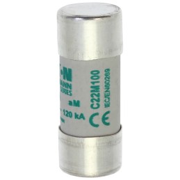 1 pcs - Eaton 100A Ceramic Cartridge Fuse, 22 x 58mm