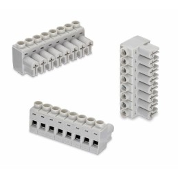 5 pcs - Wurth Elektronik 5mm Pitch 4 Way Pluggable Terminal Block, Plug, Plug-In, Screw Termination