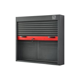 1 pcs - RS PRO Steel Wall Mount Tool Cabinet, 900mm x 215mm x 1140mm