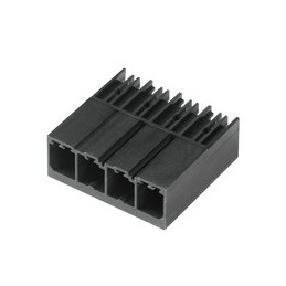 5 pcs - Weidmuller 7.62mm Pitch 4 Way Pluggable Terminal Block, Header, Through Hole, Solder Termination