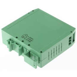 1 pcs - Phoenix Contact Electronic Housing Enclosure Type UEGM Series , 79 x 25 x 85.5mm, Polyamide DIN Rail Enclosure