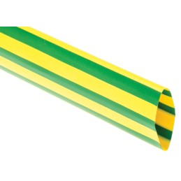 1 pcs - TE Connectivity Heat Shrink Tubing, Green 19mm Sleeve Dia. x 1.5m Length 2:1 Ratio, DCPT Series