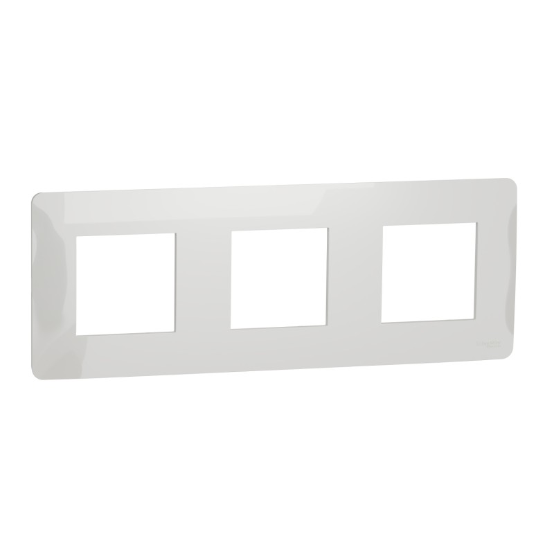 1 pcs - White 3 Gang Thermoplastic Cover Plate