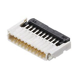 5 pcs - Molex, 503480 0.5mm Pitch 20 Way Right Angle Female FPC Connector