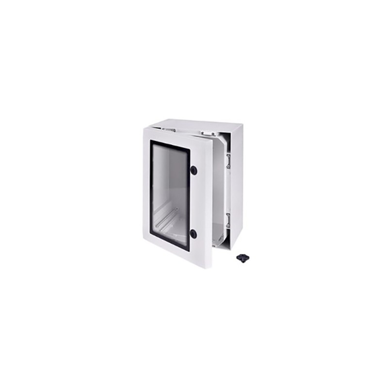 1 pcs - Fibox ARCA Series Polycarbonate Wall Box, IP66, Viewing Window, 500 mm x 400 mm x 210mm