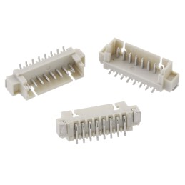 5 pcs - Wurth Elektronik WR-WTB Series Straight Surface Mount PCB Header, 3 Contact(s), 1.25mm Pitch, 1 Row(s), Shrouded