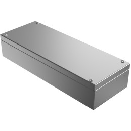 1 pcs - Rose Stainless Steel Enclosures Series Stainless Steel Enclosure, IP66, 400 mm x 150 mm x 81mm