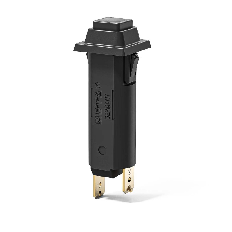 1 pcs - ETA Thermal Circuit Breaker - 1110 Single Pole 250V Voltage Rating Panel Mount, 2A Current Rating