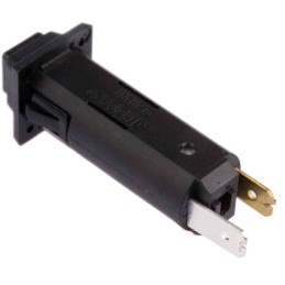 1 pcs - ETA Thermal Circuit Breaker - 1110 Single Pole 250V Voltage Rating Panel Mount, 2A Current Rating