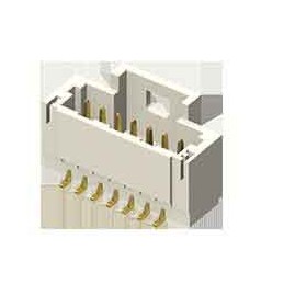 5 pcs - Samtec T1M Series Straight Surface Mount PCB Header, 2 Contact(s), 1.0mm Pitch, 1 Row(s), Shrouded
