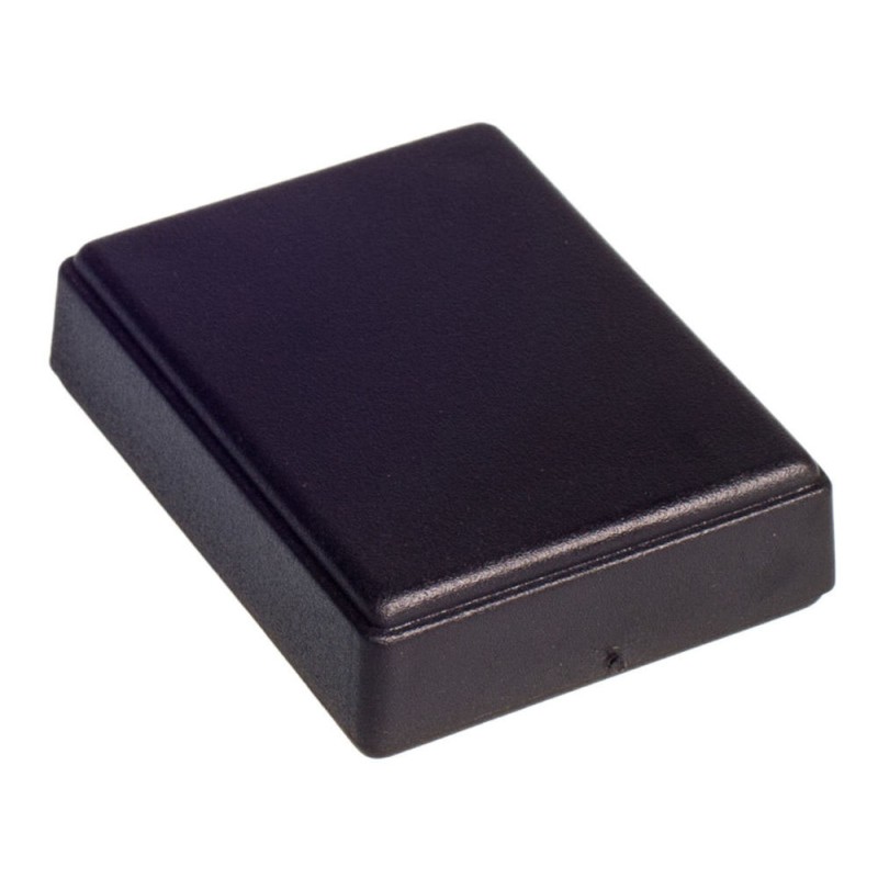 1 pcs - RS PRO Black ABS Enclosure, IP53, IK07, 64.5 x 49.5 x 17.7mm