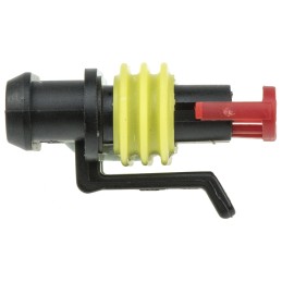 5 pcs - TE Connectivity, AMP Superseal 1.5 Female 4 Way for use with Centerline Wire-to-Wire Connector