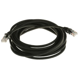 1 pcs - RS PRO Cat5e Male RJ45 to Male RJ45 Ethernet Cable, U/UTP, Black LSZH Sheath, 5m