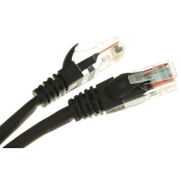 1 pcs - RS PRO Cat5e Male RJ45 to Male RJ45 Ethernet Cable, U/UTP, Black LSZH Sheath, 5m