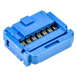 50 pcs - TE Connectivity 14-Way IDC Connector Socket for Cable Mount, 2-Row