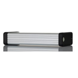 1 pcs - Hammond 1455 Series Silver Anodised Aluminium Enclosure, IP54, 120 x 54.13 x 23mm