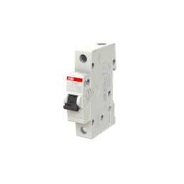 1 pcs - ABB Compact Home SH200 MCB, 1P, 6A Curve B, 400V AC, 60V DC, 6 kA Breaking Capacity
