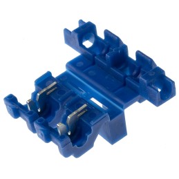 50 pcs - RS PRO Splice Connector, Blue, Insulated 0.75 - 2.5 mm², 18 - 14 AWG