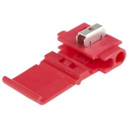 50 pcs - RS PRO Splice Connector, Red, Insulated, Tin 0.5 - 0.75 mm², 26 - 22 AWG
