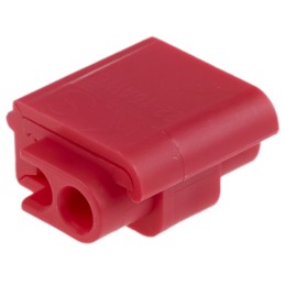 50 pcs - RS PRO Splice Connector, Red, Insulated, Tin 0.5 - 0.75 mm², 26 - 22 AWG