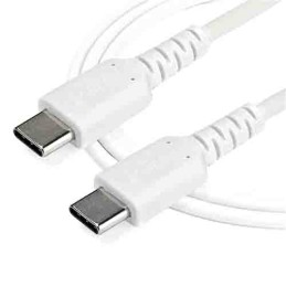 1 pcs - StarTech.com USB 2.0 Cable, Male USB C to Male USB C Rugged USB Cable, 2m