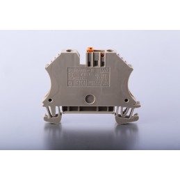 5 pcs - Weidmuller WTR Series Brown Disconnect Terminal Block, 4mm², Single-Level, Screw Termination