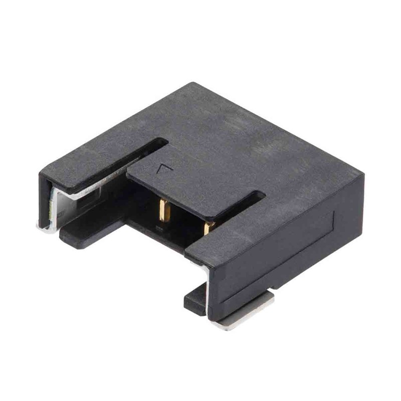 5 pcs - Molex Pico-Lock Series Right Angle Surface Mount PCB Header, 4 Contact(s), 2.0mm Pitch, 1 Row(s), Shrouded