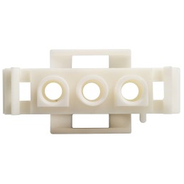 5 pcs - TE Connectivity, Universal MATE-N-LOK Male Connector Housing, 6.35mm Pitch, 3 Way, 1 Row