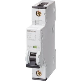 1 pcs - Siemens Sentron 5SY6 MCB, 1P, 1.6A Curve C, 230V AC, 6 kA Breaking Capacity
