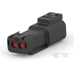 5 pcs - Deutsch, DEUTSCH DT Automotive Connector Socket 2 Way, Screw Termination