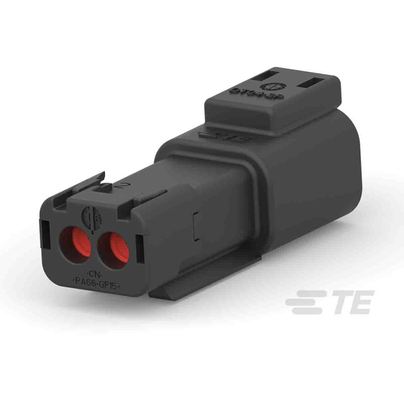 5 pcs - Deutsch, DEUTSCH DT Automotive Connector Socket 2 Way, Screw Termination