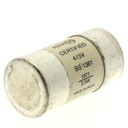 1 pcs - Eaton 40A Ceramic Cartridge Fuse, 30 x 57mm