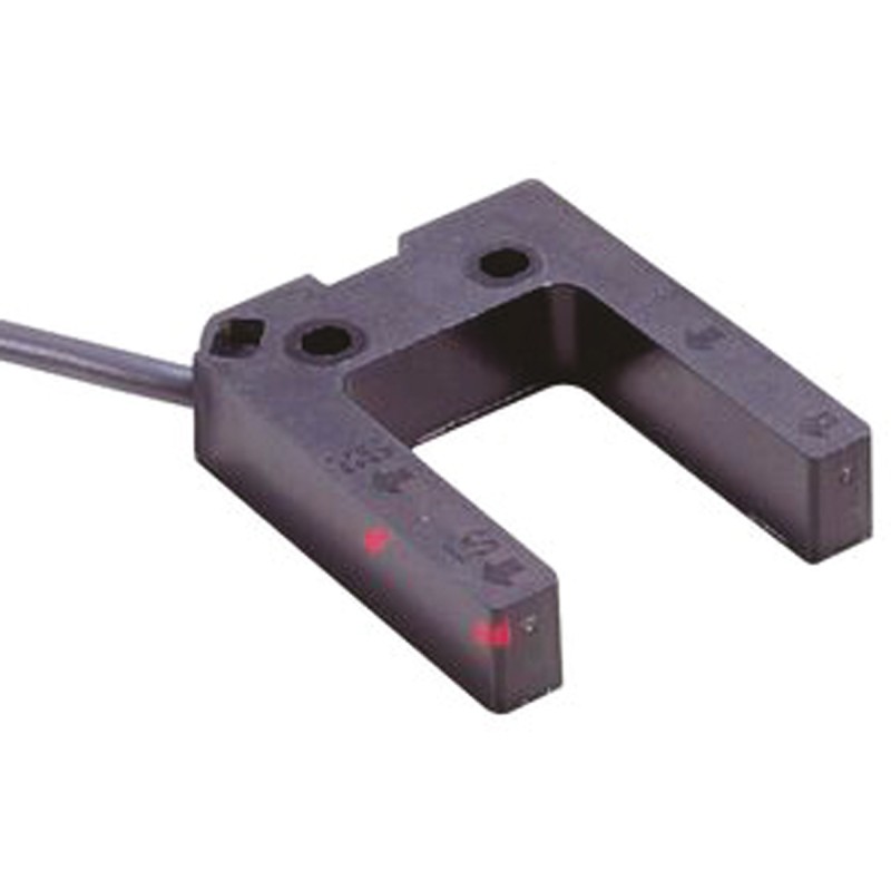 1 pcs - Omron Through Beam Photoelectric Sensor, Fork Sensor, 25 mm Detection Range