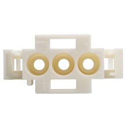 500 pcs - TE Connectivity, Universal MATE-N-LOK Male Connector Housing, 6.35mm Pitch, 3 Way, 1 Row