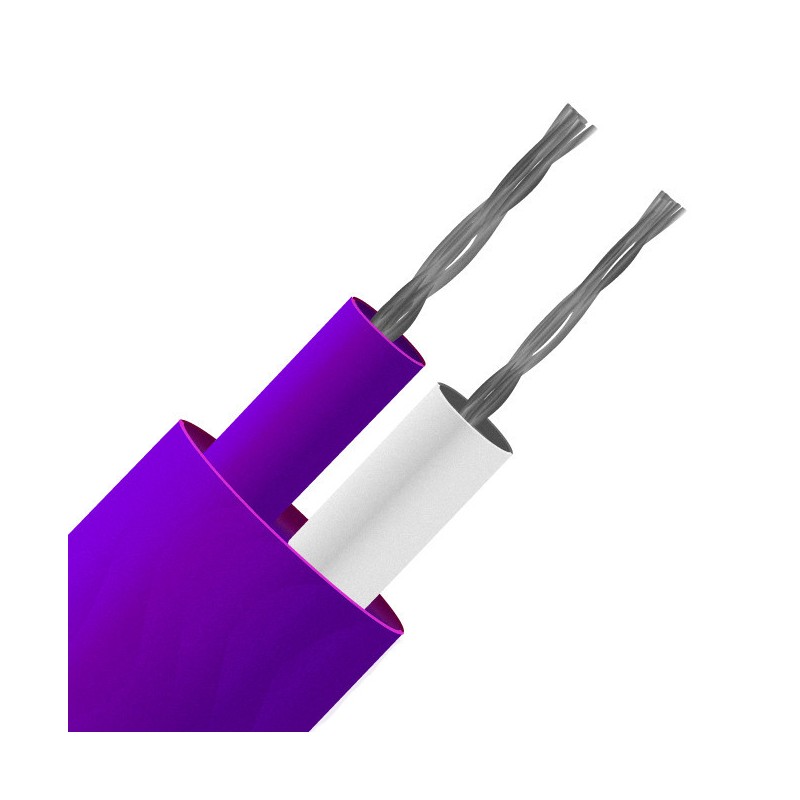 1 pcs - RS PRO Type E Thermocouple Wire, 50m, Unscreened, PFA Insulation, +260°C Max, 7/0.2mm