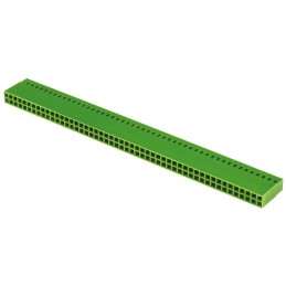 500 pcs - TE Connectivity, AMPMODU MOD IV Female Connector Housing, 2.54mm Pitch, 100 Way, 2 Row