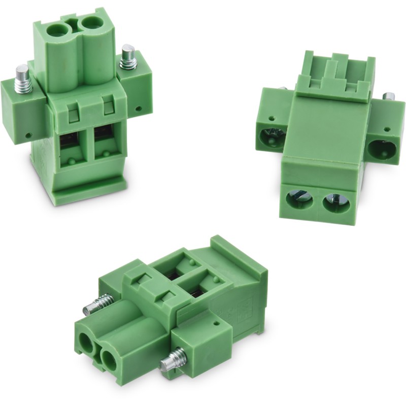 5 pcs - Wurth Elektronik 5mm Pitch 2 Way Horizontal Pluggable Terminal Block, Plug, Cable Mount, Solder Termination