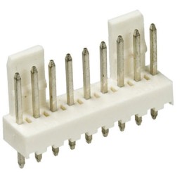 500 pcs - Molex Mini-Latch Series Straight Through Hole Pin Header, 5 Contact(s), 2.5mm Pitch, 1 Row(s), Unshrouded