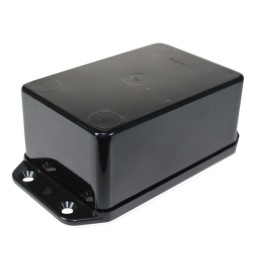 1 pcs - CAMDENBOSS Series 2000 Series Black ABS Enclosure, IP65, Flanged, Black Lid, 120 x 50 x 25mm