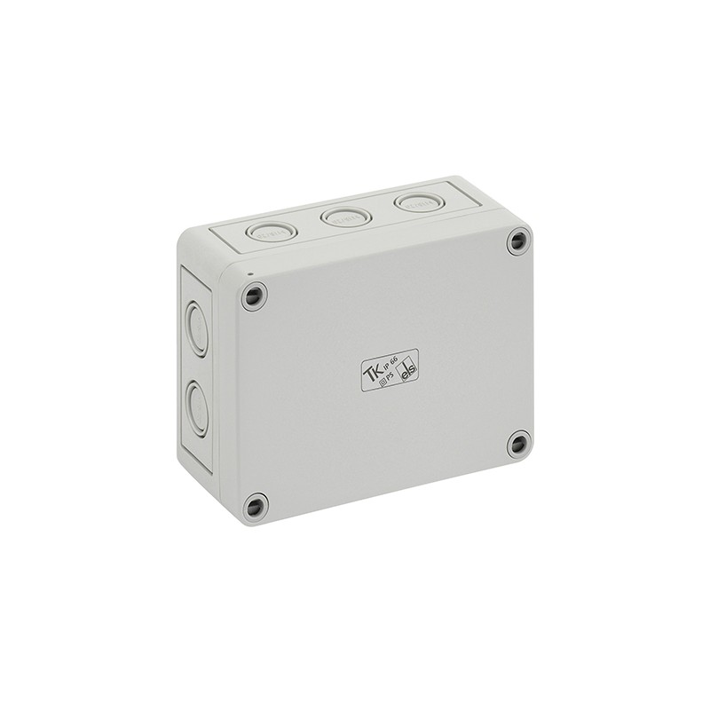 1 pcs - Spelsberg TK PS Series Grey Polystyrene Enclosure, IP66, Grey Lid, 130 x 94 x 57mm