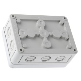 1 pcs - Spelsberg TK PS Series Grey Polystyrene Enclosure, IP66, Grey Lid, 130 x 94 x 57mm