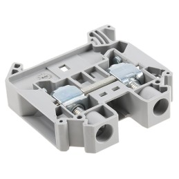 5 pcs - Phoenix Contact UT 16 Series Grey Feed Through Terminal Block, 1.5 - 25mm², Single-Level, Screw Termination, ATEX