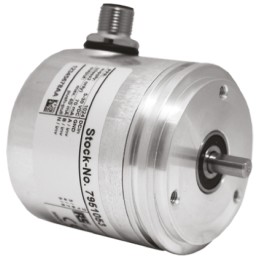 1 pcs - RS PRO Incremental Incremental Encoder, 256 ppr, HTL Inverted Signal, Solid Type, 6mm Shaft