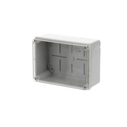 1 pcs - ABB Grey Thermoplastic Junction Box, IP55, 153 x 110 x 66mm
