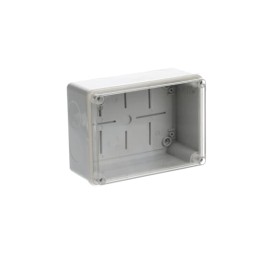 1 pcs - ABB Grey Thermoplastic Junction Box, IP55, 153 x 110 x 66mm